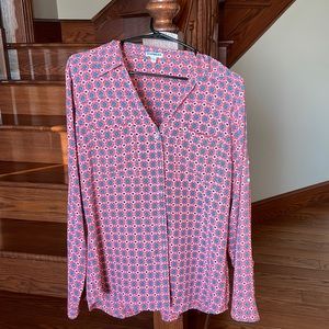 Womens long sleeved Express top size Large